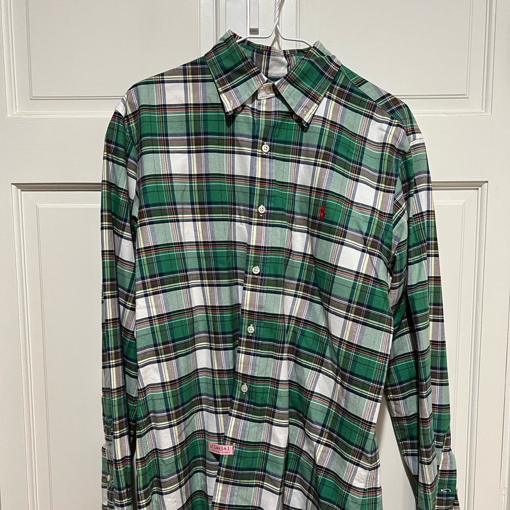 Polo button down shirt